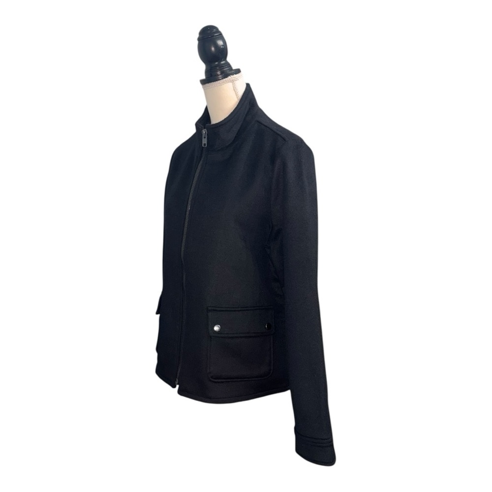 joie (NWT) Wool Blend Bomber Style Jacket, Size Large - Picture 3 of 10